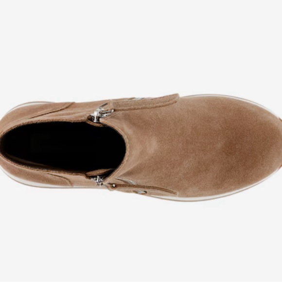 Steve Madden Glided Suede Platform Zip - Picture 4 of 12